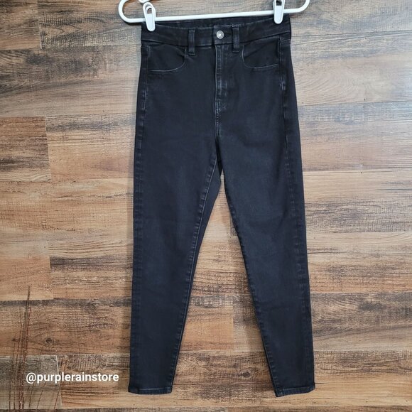 American Jeans Jeans 2 S Jegging Curvy Super Hi Rise 360 Next Level Stretch - Picture 1 of 13